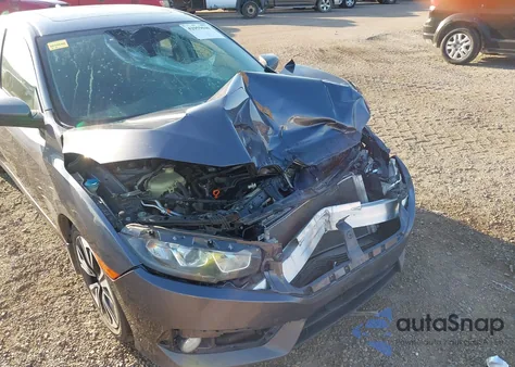 2016 Honda Civic Ex-T from USA, damaged, VIN 19XFC1F35GE029133